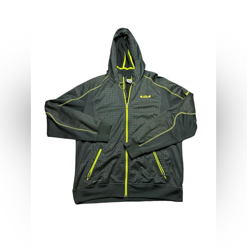 🔥🏀 Nike LeBron Therma-FIT Full Zip Hoodie‎ Jacket L 🏀🔥